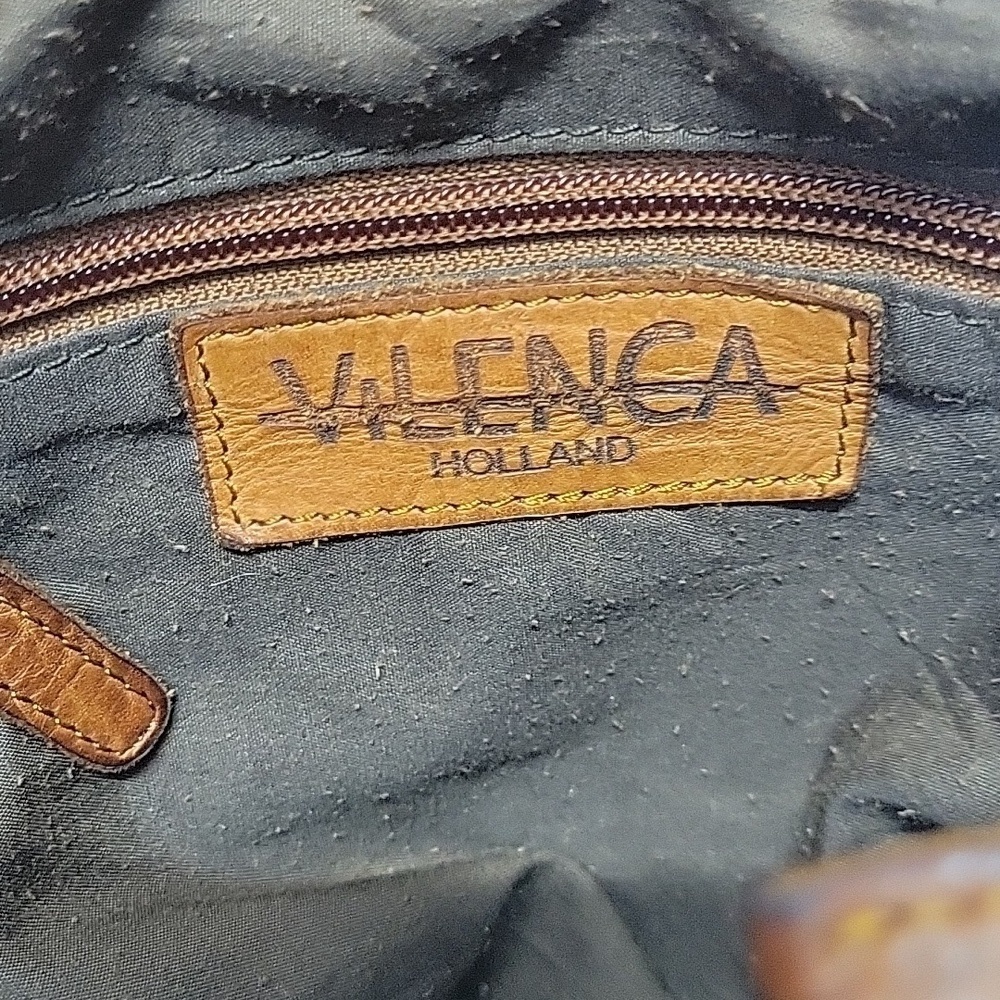 Vilenca Holland for Anthroplogie Brown Woven Leather Crossbody Shoulder Bag - Picture 12 of 12